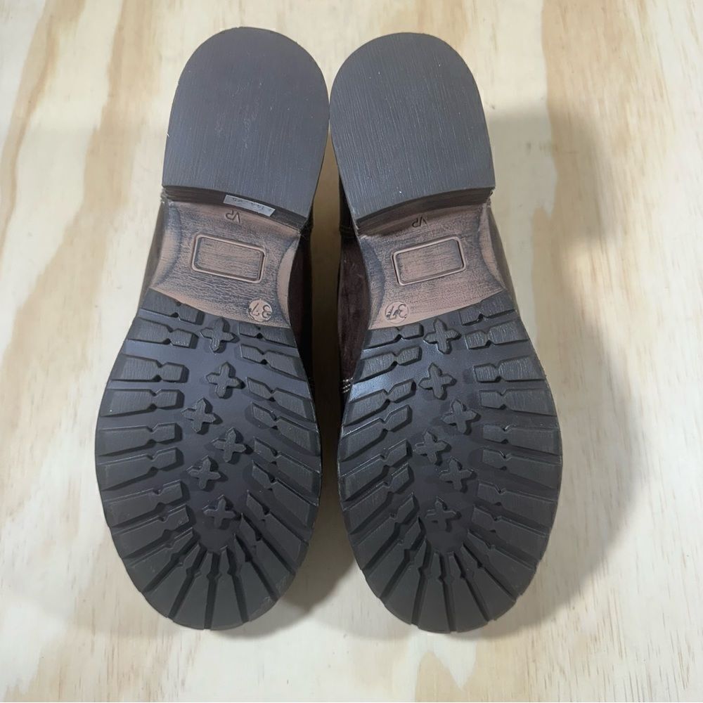 Dromedaris Brown Leather Lace Up Shoes Women’s Size 7 - Picture 5 of 10